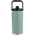 Oasis 3.8L Insulated Double Wall Jug Stainless Steel w/ Carry Handle, Sage Green