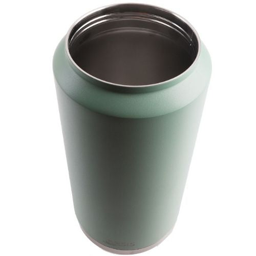 Oasis 3.8L Insulated Double Wall Jug Stainless Steel w/ Carry Handle, Sage Green