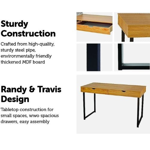 Office Computer Desk Wooden Furniture Home Gaming PC Laptop Desktop Study Table