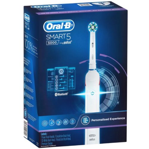 Oral-B Smart 5 5000 Rechargeable Electric Toothbrush with Bluetooth Connectivity