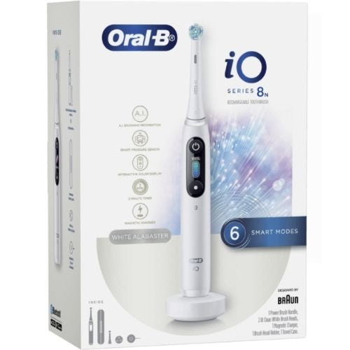 Oral-B iO8 Electric Rechargeable Toothbrush W/ Revolutionary Magnetic Technology