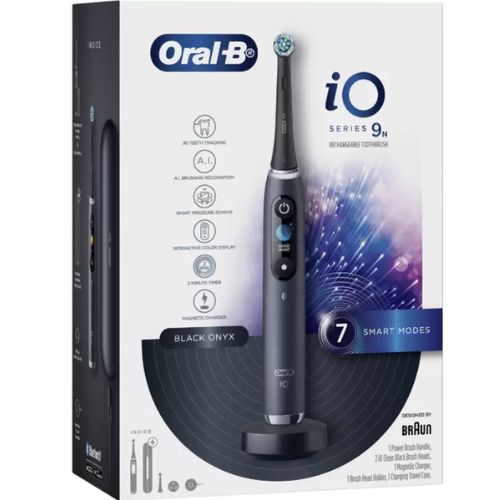 Oral-B iO 9 Electric Series Replacement Head Brush Rechargeable Toothbrush Black