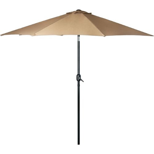 Outdoor Patio Table Umbrella with 8 Sturdy Ribs for Garden, Deck, Backyard, Pool