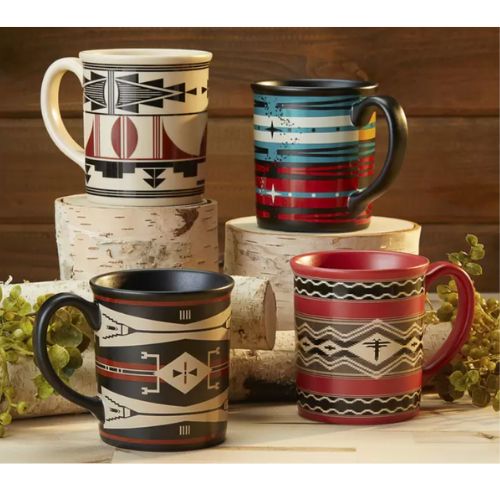 Pendleton Ceramic Mugs 4 Piece Set The College Fund