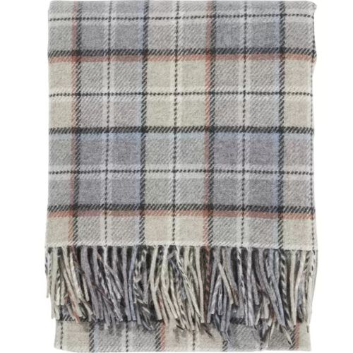 Pendleton Eco-Wise Washable Wool Throw with Fringe - Pearl
