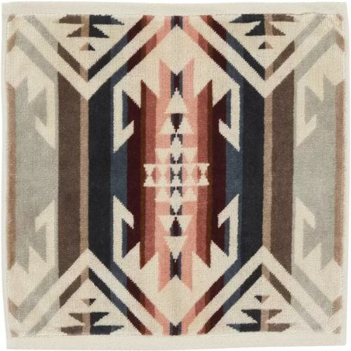 Pendleton Jacquard Wash Cloth 100% Cotton Absorbent Soft Towel - White Sands