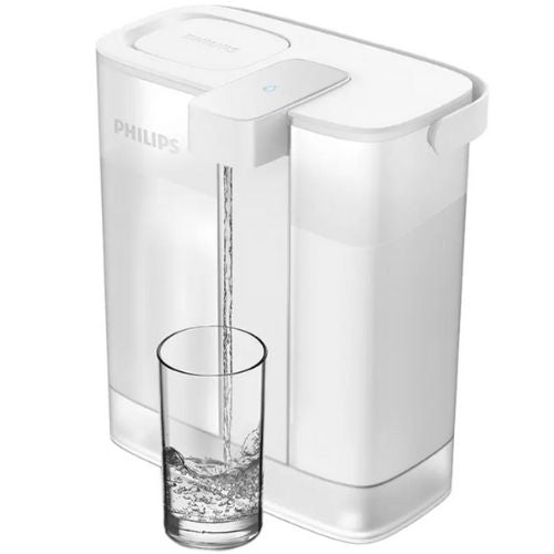 Philips 3L Instant Water Filter Dispenser Pitcher with 4 Filtration Cartridges