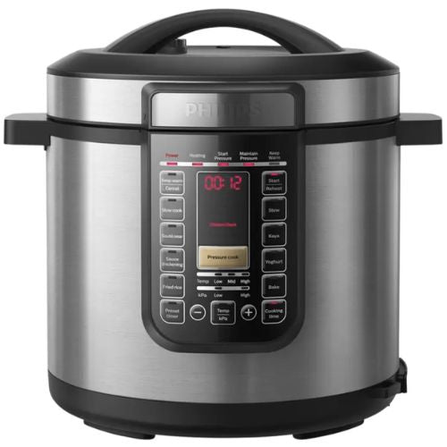 Philips All-In-One Multi Cooker with Anti-Scratch ProCeramic+ Pot, 8L Capacity