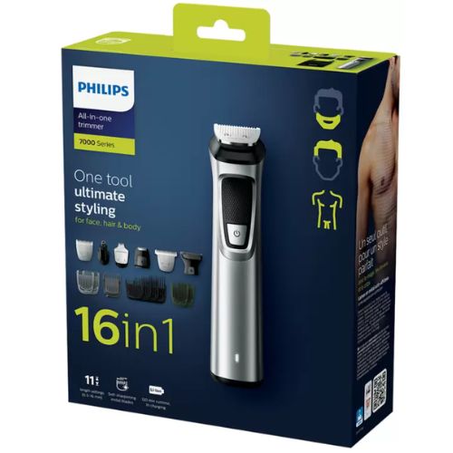 Philips Multigroom Series 7000 Hair and Body Trimmer Chrome MG773615