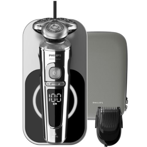 Philips Shaver Series 9000 Prestige SkinIQ Electric Shaver With Charging Pad