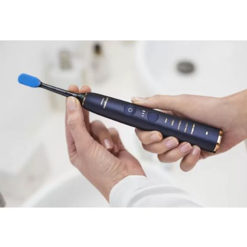 Philips Sonicare DiamondClean Smart Electric Toothbrush, Lunar Blue, HX9954/56