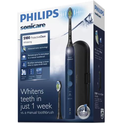 Philips Sonicare ProtectiveClean Whitening Electric Toothbrush - Navy Blue