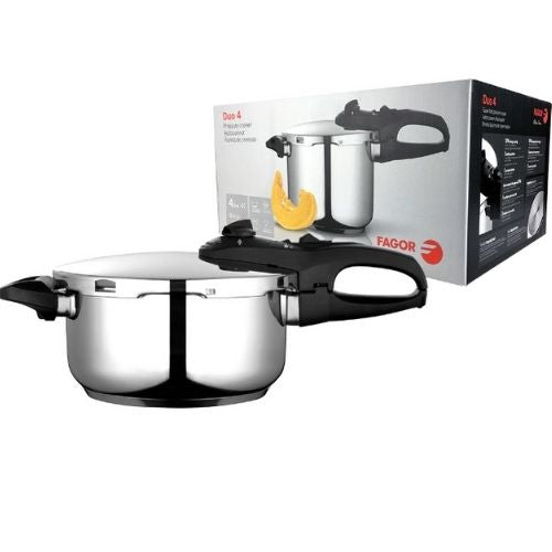 Pressure Cooker Fagor Duo Stainless Steel Stovetop Induction Cookware 4L