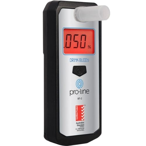 Proline Drink Buddy Personal Alcohol Test Breathalyser with Fuel Cell Technology