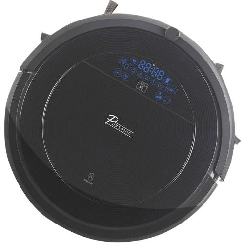 Pursonic i9 Robotic Vacuum Cleaner Carpet Floor Dry Wet Mopping Auto Robot Black