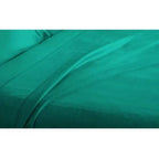 Ramesses 2000TC Bamboo Single Bed Sheet Set Soft & Hypoallergenic Sheets - Teal