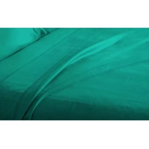 Ramesses 2000TC Bamboo Single Bed Sheet Set Soft & Hypoallergenic Sheets - Teal