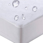Ramesses Waterproof Mattress Protector Topper Quilted Cotton Bed Cover - Double