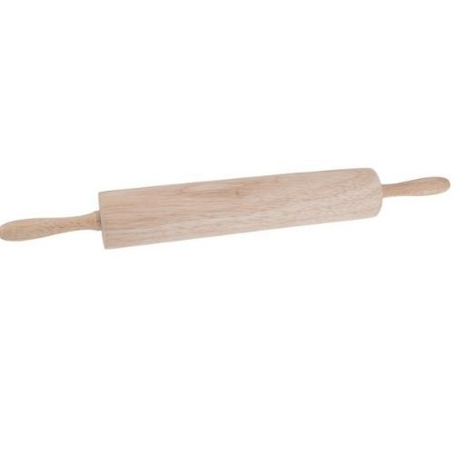 Rolling Pin Rubberwood Pastry Baking Tool Kitchen Easy Roller Crusher 50cm