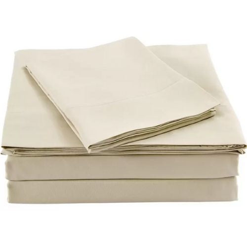 Royal Comfort 1000TC Pure Soft Bamboo Sheet Set Double Bed Warm Bedding - Ivory