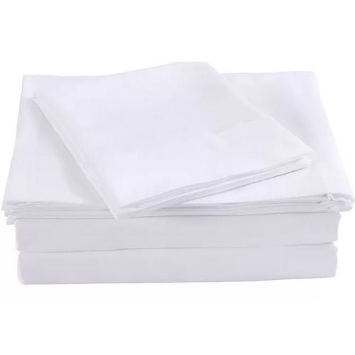 Royal Comfort 1000TC Pure Soft Bamboo Sheet Set Double Bed Warm Bedding - White