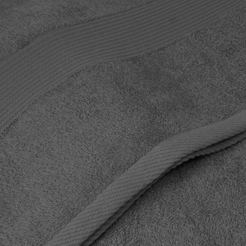 Royal Comfort 4 Piece Cotton Bamboo Towel Set 450GSM Absorbent Towels - Charcoal
