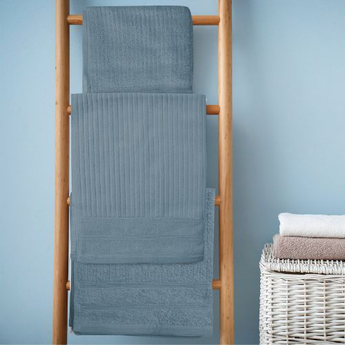 Royal Comfort 8 Piece Bath Towel Set Eden Egyptian Cotton 600GSM - Turquoise