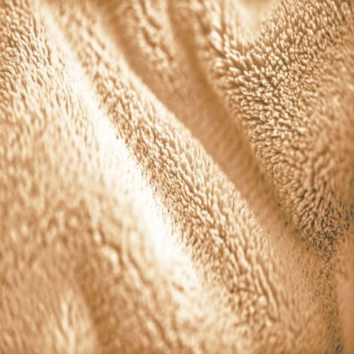 Royal Comfort Plush Blanket Throw Warm Soft Fabric Large Bed Cover - Camel