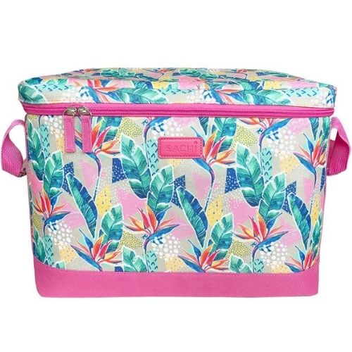 Sachi 23L Insulated Cooler Cube Lunch Bag Picnic Food Storage Box - Botanical