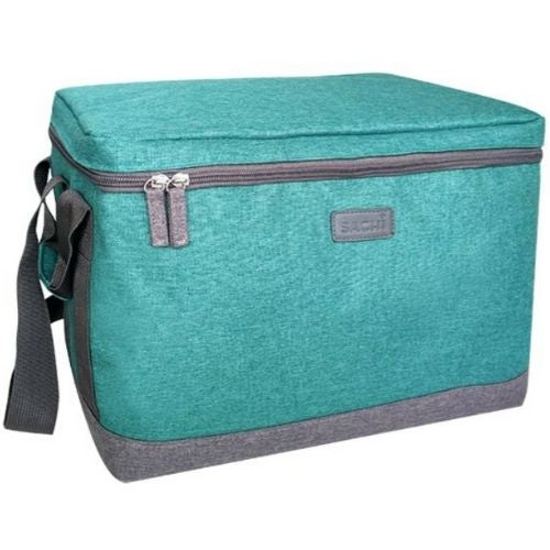 Sachi 23L Insulated Cooler Cube Lunch Bag Picnic Food Storage Travel Box - Green