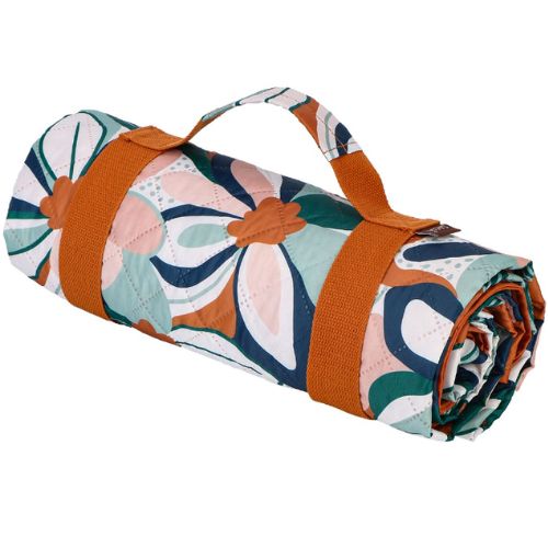 Sachi Foldable Picnic Rug Outdoor Blanket Travel Camping Mat - Desert Floral