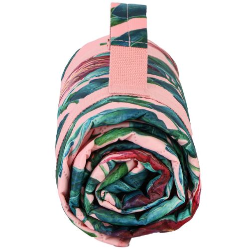 Sachi Reusable Picnic Rug 175x142cm Outdoor Blanket Mat w/ Carry Handle - Protea