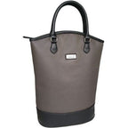 Sachi Wine For 2 Bottle BYO Insulated Cooler Bag Tote Carrier - Charcoal