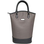 Sachi Wine For 2 Bottle BYO Insulated Cooler Bag Tote Carrier - Charcoal