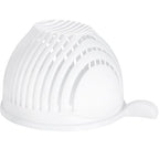 Salad Cutter Bowl Fast Fresh Fruit Chopper Vegetable Slicer Kitchen Tool - White