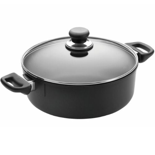 Scanpan Classic 28cm/4.8L Low Dutch Oven With Tempered Glass Lid