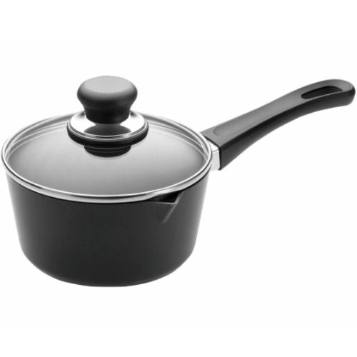 Scanpan Classic Saucepan with Tempered Glass Lid, 18cm/1.8L