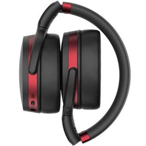 Sennheiser HD 458BT Over-Ear Wireless Noise Cancelling Headphones - Black/Red