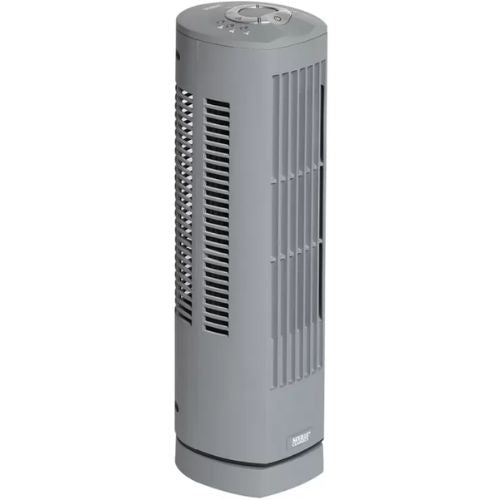 Seville Classics UltraSlimline Oscillating Tower Fan with Remote Control - Grey