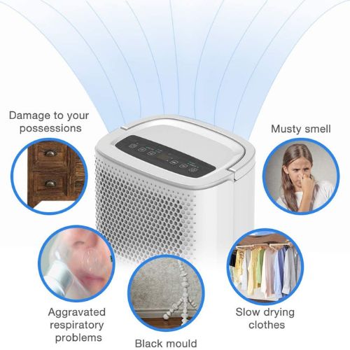 Shinco 10L Portable Dehumidifier Air Dryer Drying Moisture Moist Absorber, White