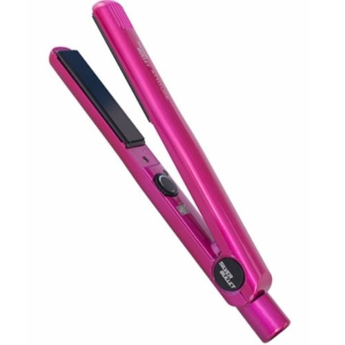 Silver Bullet Attitude Hair Straightener Ceramic Tourmaline Plate Flat Iron Pink