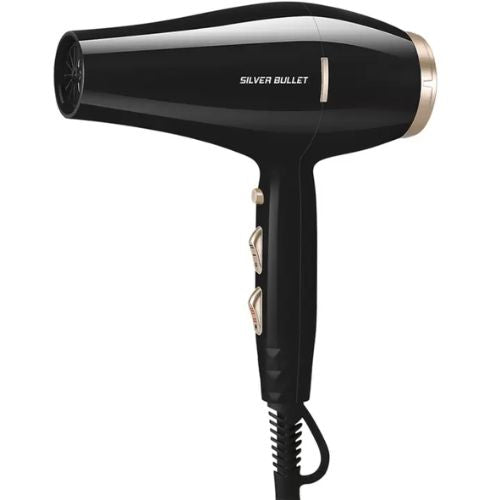 Silver Bullet Powerline Hair Dryer Professional Hair Styling Blower Black 900660