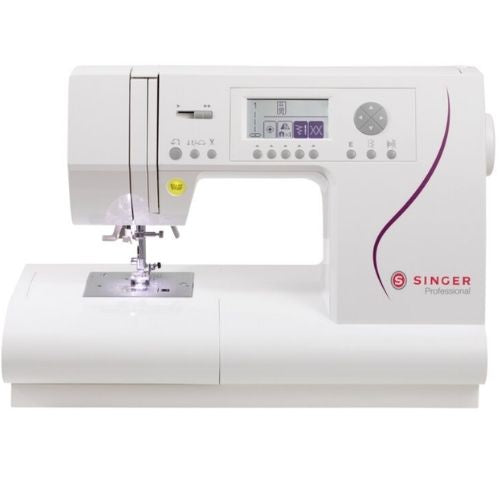 Singer Professional C430 Electric Sewing Machine Built-In Needle Threader, White