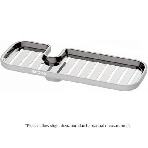 Sponge Holder Sink Caddy Kitchen Organiser Brush Soap Tray Ecoco Bathroom Rack