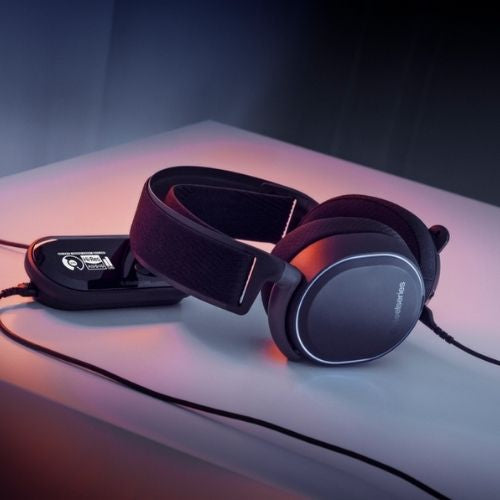 Steelseries Wired Gaming Headset Arctis Pro + GameDAC Hi-Res Audio System, Black