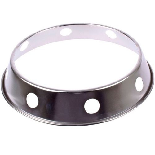 Stir Fry Holder Chrome Plated Steel Wok Ring D.Line Chinese Round Bottom