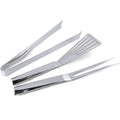 Swissmar Stainless Steel BBQ 3-Piece Grilling Tool Set Swissentials Deluxe
