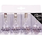 Tablecloth Weights Clip Acrylic Crystal Decor Table Cloth Weight Clips 4 Pieces