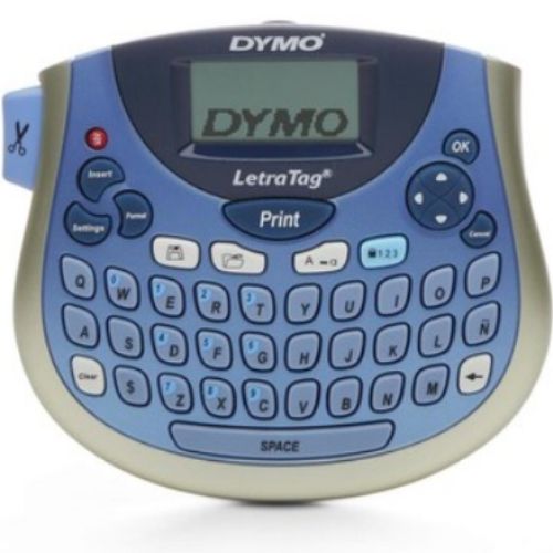 Tabletop Label Maker Dymo LetraTag Personal Compact Portable QWERTY Labeller Kit