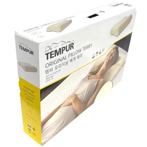 Tempur Original Pillow for Comforting Head and Neck Support - Off White